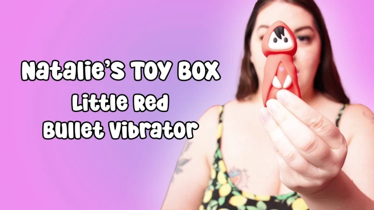 Natalie's Toy Box - The Little Red Bullet Vibrator: Powerful Vibe, Weird Little Design