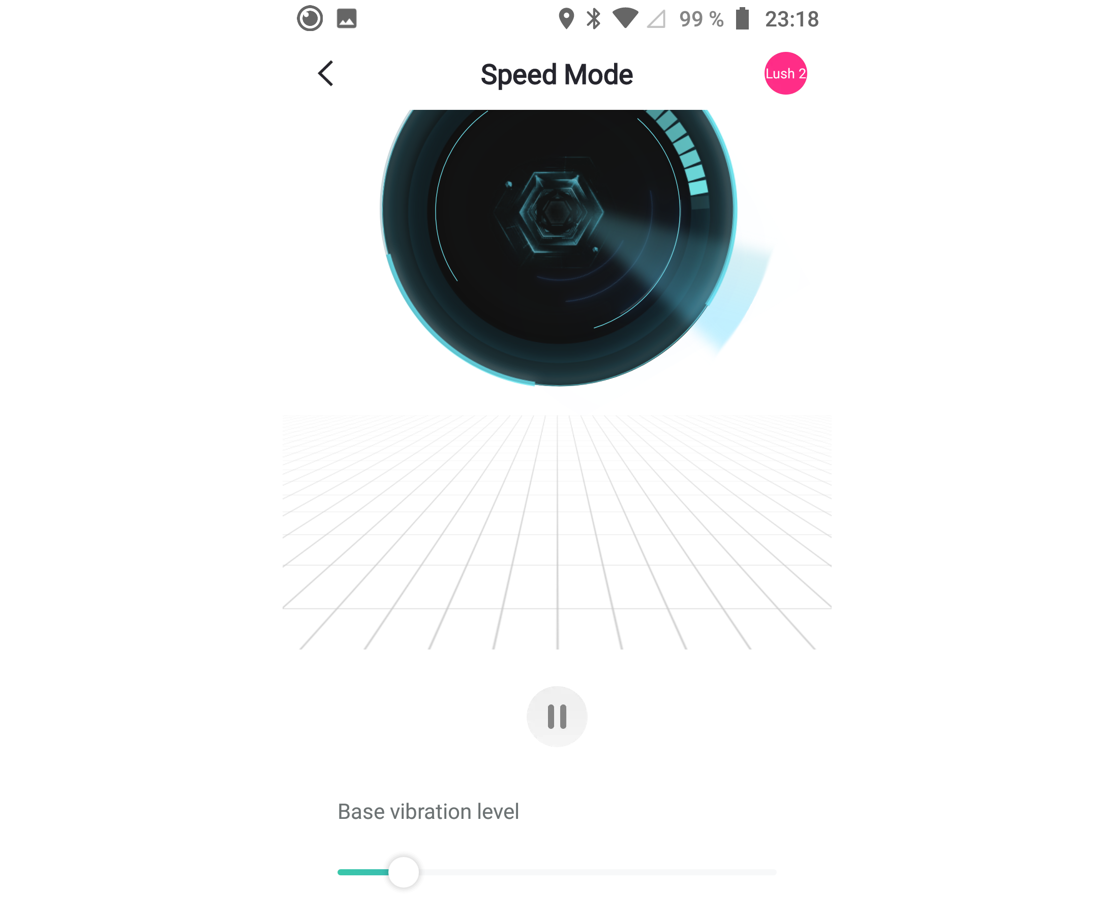 Screenshot of the Speed mode Screenshot of the Speed mode