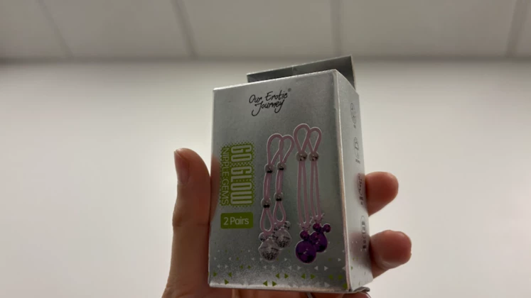 Our Erotic Journey Go Glow Nipple Gems Review: Rave Approved