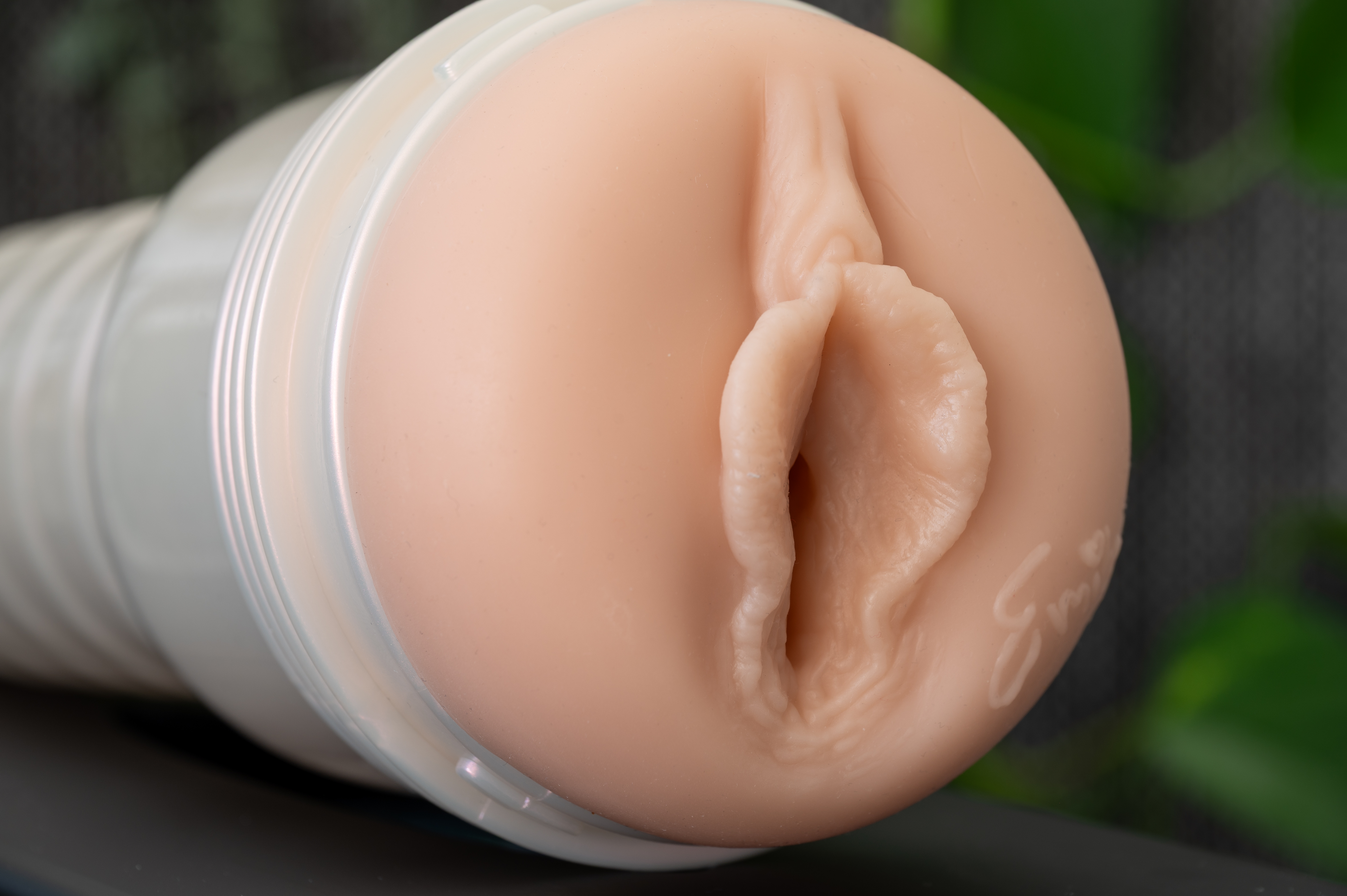 Pictured is the Fleshlight Emily Willis – Squirt from a tighter angle that accentuates the detail of her entry way.