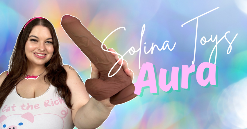 Solina Toys Aura: Finally a body-safe, dual density, silicone, realistic black skin tone dildo!
