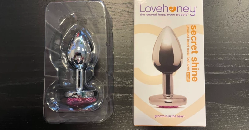 Lovehoney Luxury Crystal Stainless Steel Silver Butt Plug Review