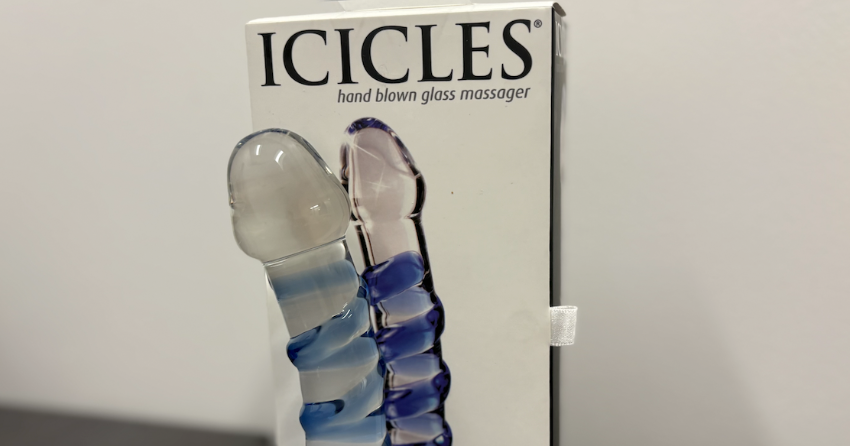 Pipedream Icicles No.5 Hand Blown Glass Massager: A Temperature Play Minx's Heaven