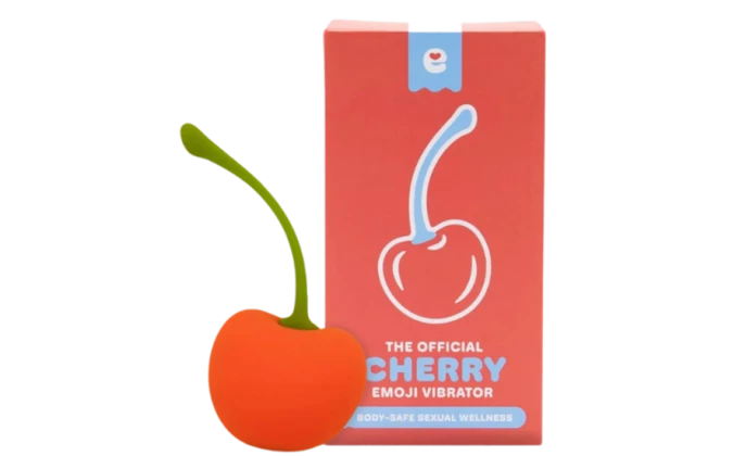 Cherry Emoji Vibrator by Emoji
