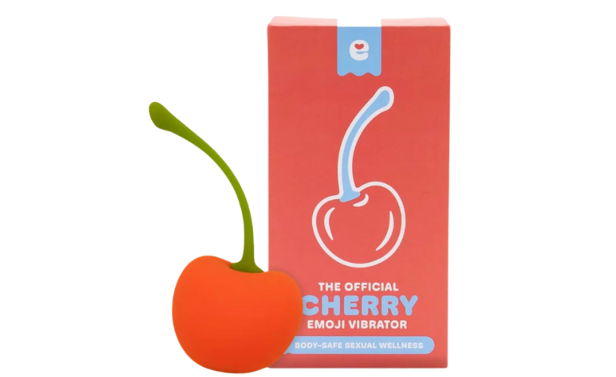 Cherry Emoji Vibrator by Emoji