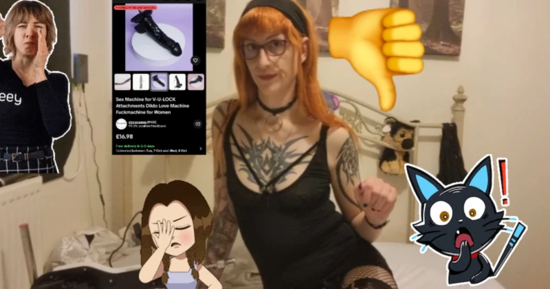 Curved Dildo "Sex Machine for Vac-u-lock Attachments" (Brand listed as Generic) 🤬 Review