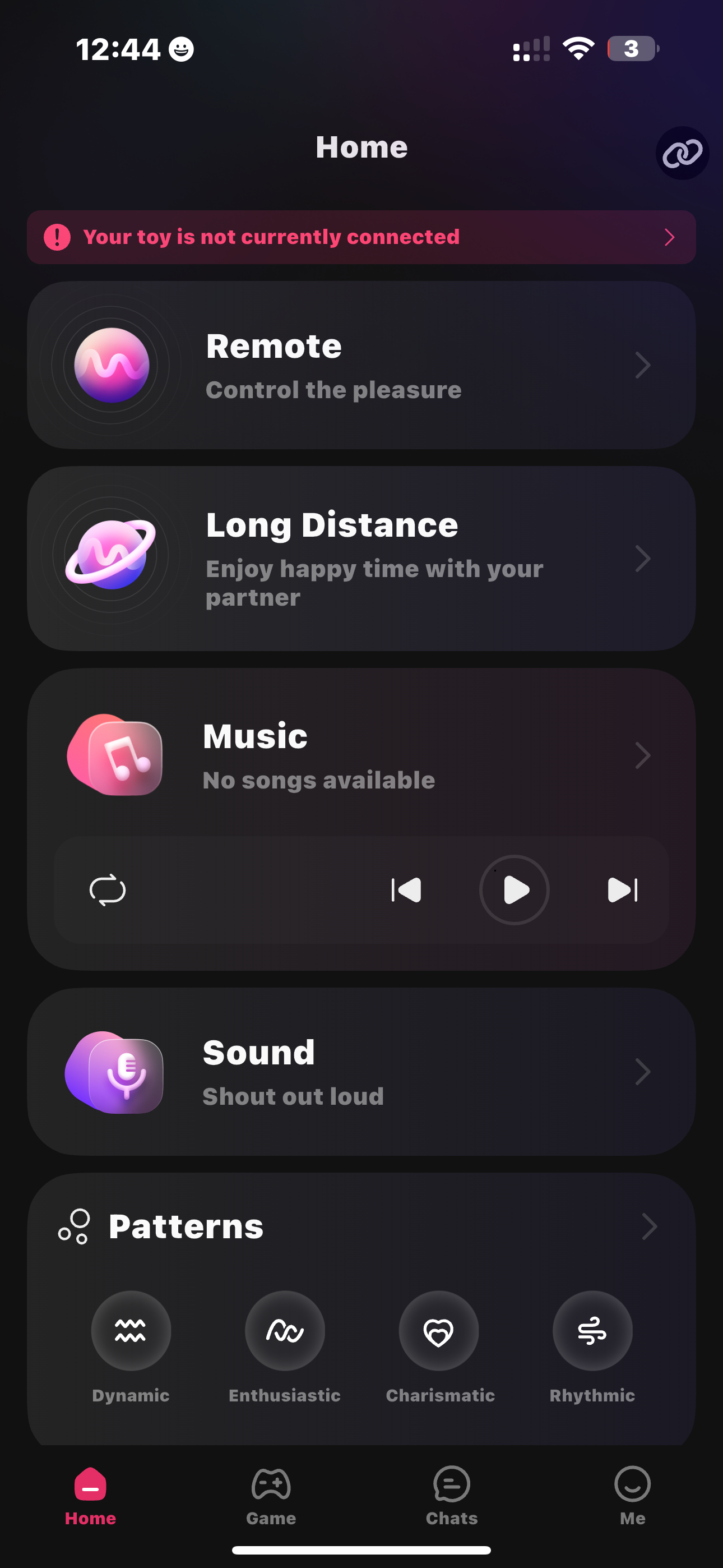 Pictured is the app control feature for the toy. Pictured is the app control feature for the toy.