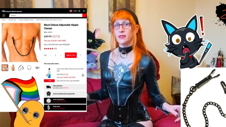 Master Series Black Deluxe Adjustable Nipple Clamps Video Review – Adjustable, Heavy, and Not for Beginners ...... Ouchie!