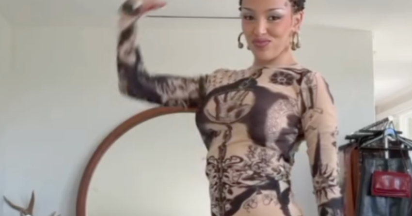 Doja Cat Rides Her Motorbunny