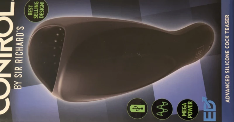 Sir Richard's "Advanced" Silicone Cock Teaser from Pipedream Test Sir Richard's "Advanced" Silicone Cock Teaser from Pipedream Test