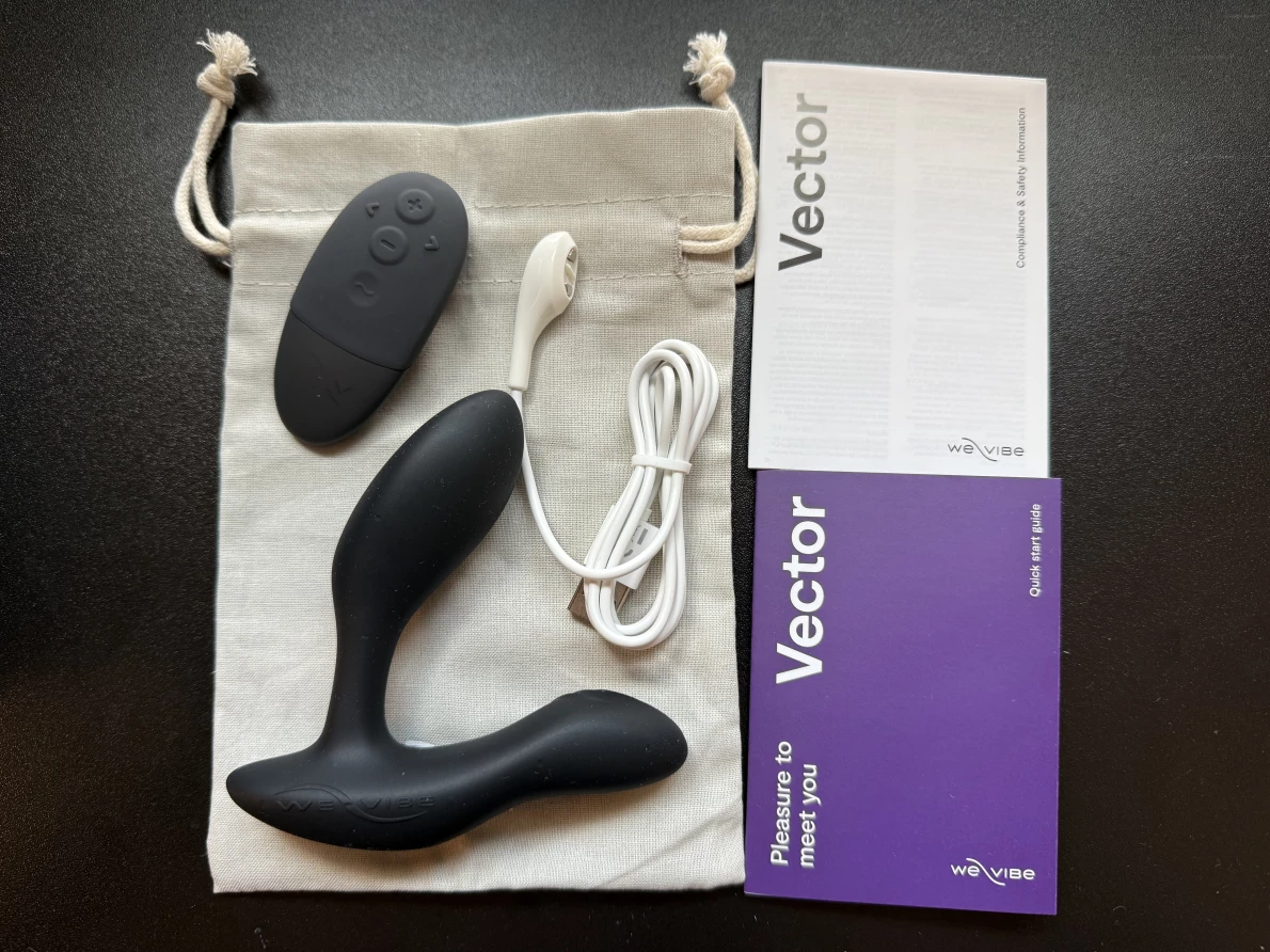 We-Vibe Vector+ Review: A slimmer bluetooth connected prostate massager -  ToyChats