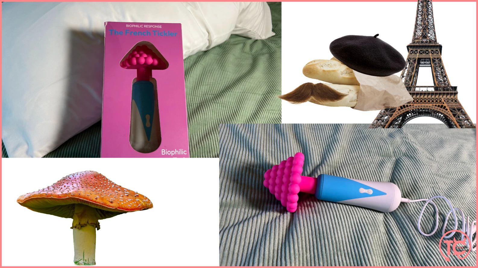 sexy lingerie sensual Pink Punch Sunset Mushroom Vibrator Review [Tried & Tested]
