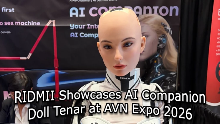 RIDMII Showcases AI Companion Doll Tenar at AVN Expo 2026