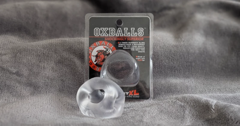OXBALLS - Trisport XL Review. A sling / ring combo that will keep you hard.