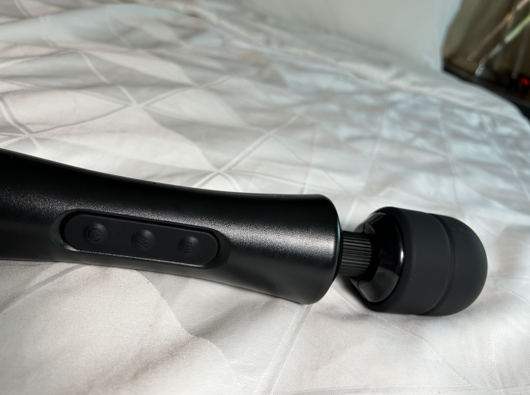 Pictured is the Funzze Super Powerful Massager. Pictured is the Funzze Super Powerful Massager.