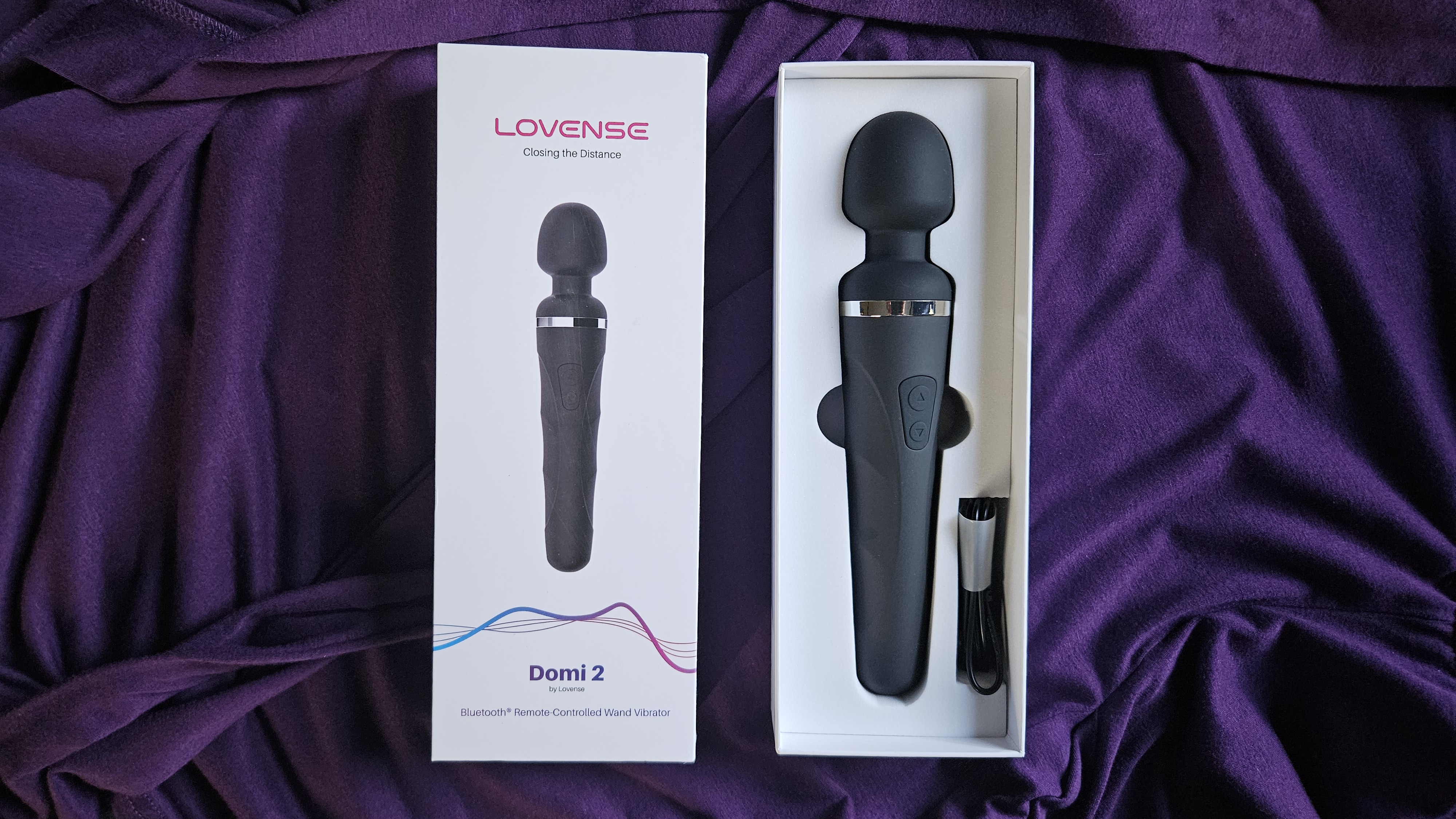 Domi 2 Wand in it's box. Domi 2 Wand in it's box.