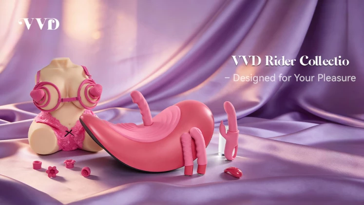 VVD’s Women-First Pleasure Trio: Rider Desire, Rider Go, and Vkini