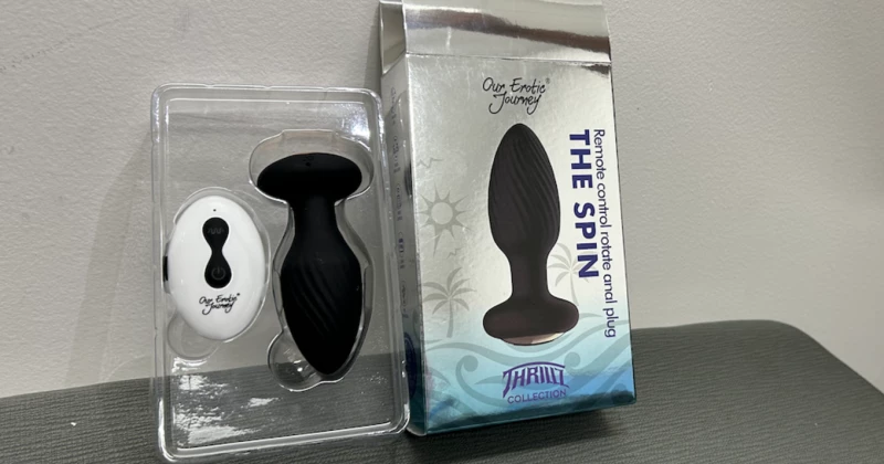 Our Erotic Journey Remote Control Rotate Anal Plug Review: Spin Me Silly!!!!!!