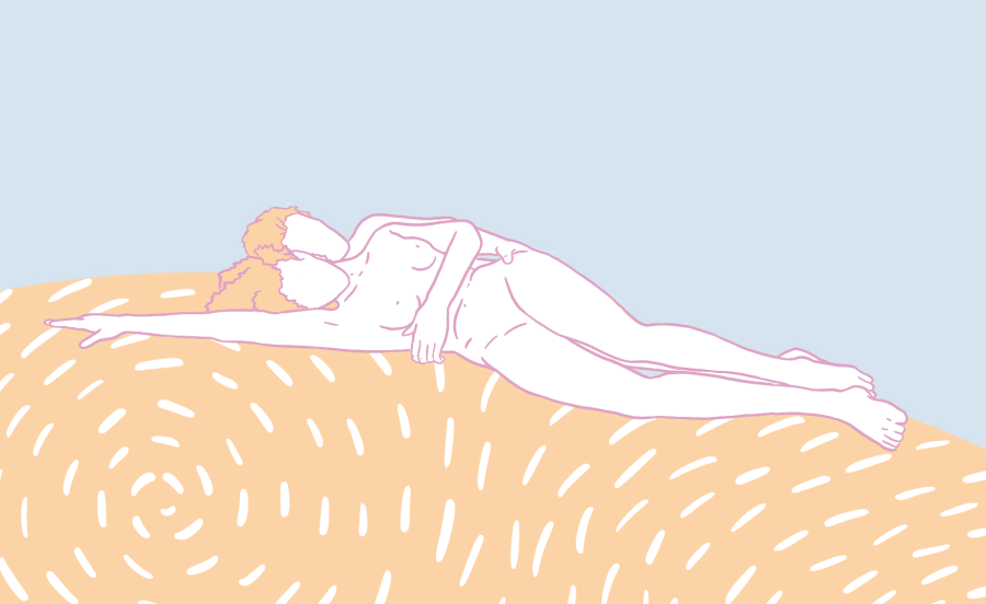 A couple spooning and having intimate sex A couple spooning and having intimate sex