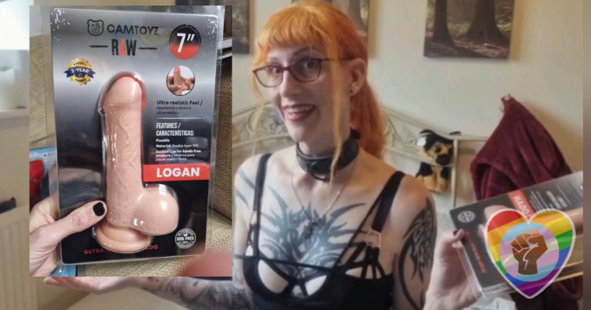 CamToyz Raw Logan, an Uncut dildo!!!