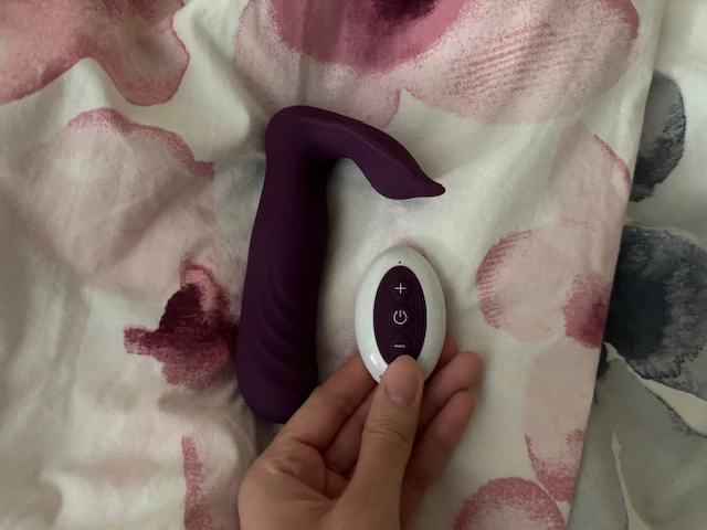 velvet hammer sex toy Evolved Novelties Gender X Velvet Hammer Dual Stimulator, Waterproof,  Rechargeable, Purple main image 0