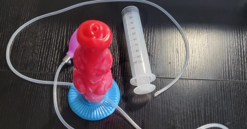 LDYDMUS Double Knotted, Expanding and Ejaculating Dildo Review