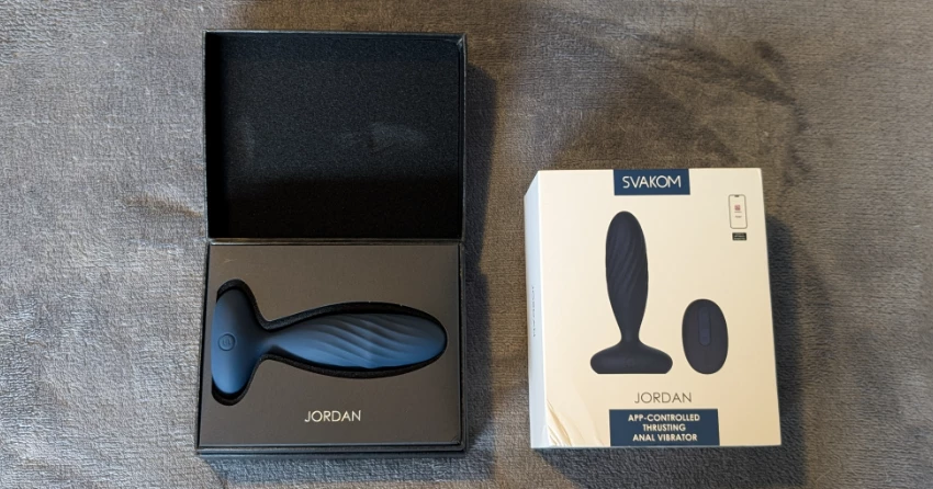 Svakom Jordan Review - The Slim Thrusting Butt Plug - ToyChats