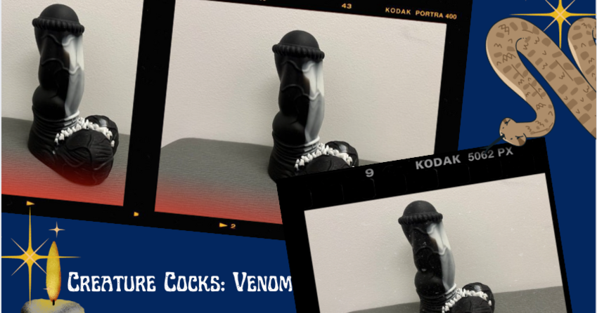 Creature Cock's Venom Silicone Dildo: The Girth Monster