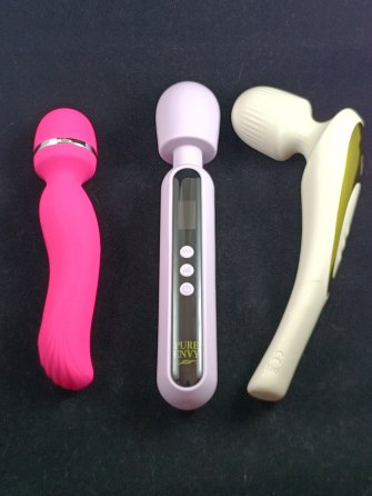 This photo features vibrators like: Pure Envy Serenity Stick, Adam & Eve Intimate Curves Wand, and Ava Evo. This photo features vibrators like: Pure Envy Serenity Stick, Adam & Eve Intimate Curves Wand, and Ava Evo.