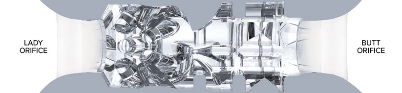 Featured is the inner workings of the Fleshlight Riley Reid Quickshot toy. Featured is the inner workings of the Fleshlight Riley Reid Quickshot toy.
