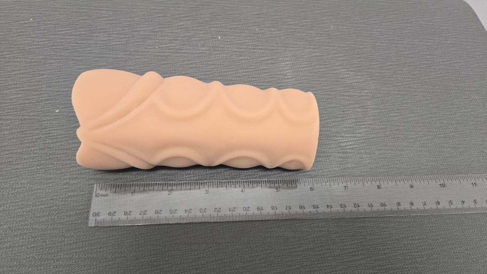 The Kiley corrupt sex toy on its side