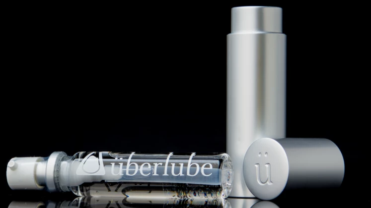 Uberlube Lubricant with Reusable Travel Case: Elegance, Versatility, and Discreet Pleasure