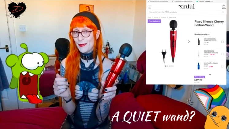 Silence Cherry Edition Wand, by Pixey. Can It Be Quiet And Powerful?