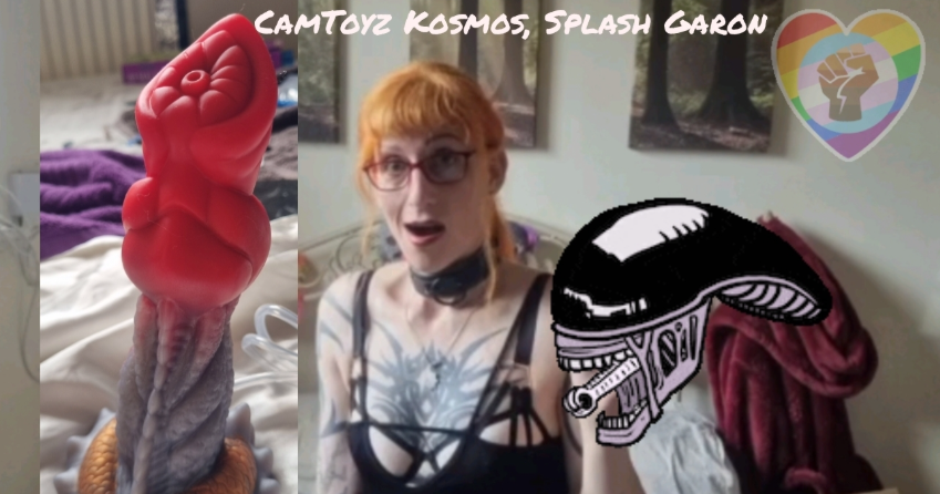 CamToyz Kosmos: Ejaculating Alien Dildo!!! Omg 😱💋