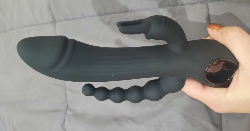 trifecta triple stimulating rabbit vibrator Evolved Trifecta main image 0